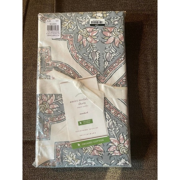 Pottery Barn Other - NWT Pottery Barn Organic Cotton pillow sham 26” x 20”